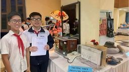 Học sinh trường THCS Phan Chu Trinh xuất sắc đạt giải trong cuộc thi Sáng tạo Thanh thiếu niên và Nhi đồng thành phố Hà Nội lần thứ 17 năm 2021