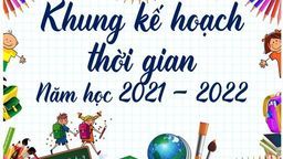 Quyết định số 2551/QĐ-BGDĐT của Bộ Giáo dục về Khung kế hoạch thời gian năm học 2021-2022