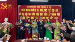 Giáo viên trường THCS Phan Chu Trinh hoàn thành tiết thi giáo viên dạy giỏi cấp Thành phố năm học 2019-2020